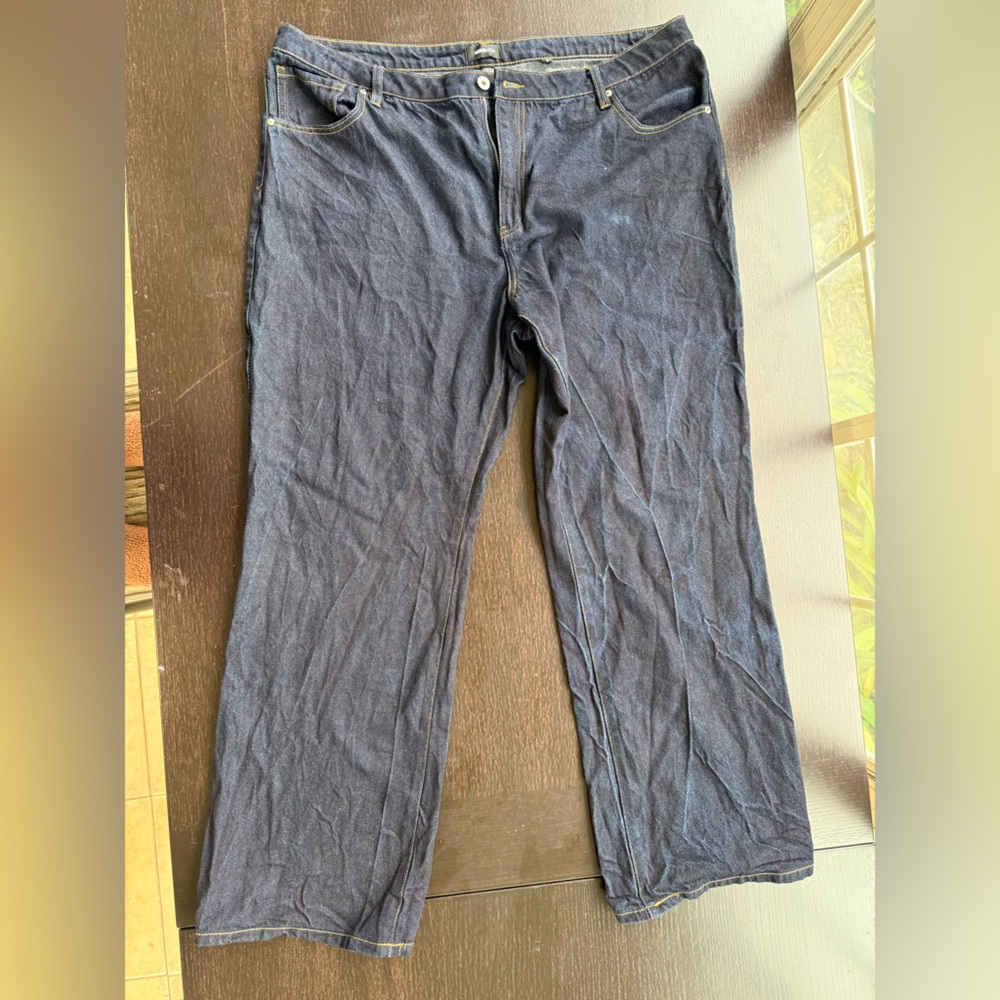 Fashionova Dark blue denim jeans for men